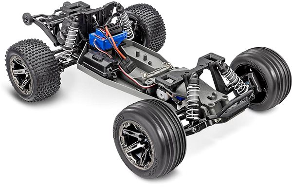 RC auto Traxxas Rustler 1:10 BL-2s RTR oranžový ...