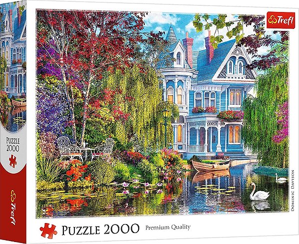 TREFL Lake House 2000-piece puzzle.