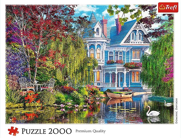 TREFL Lake House 2000-piece puzzle.