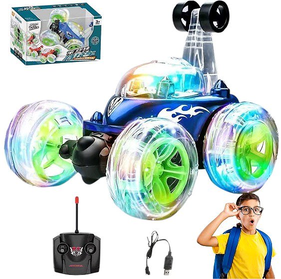 Univerzál Remote-Controlled Stunt RC Car Twister, Blue.