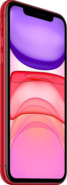 Mobile Phone iPhone 11 64GB Red Lateral view