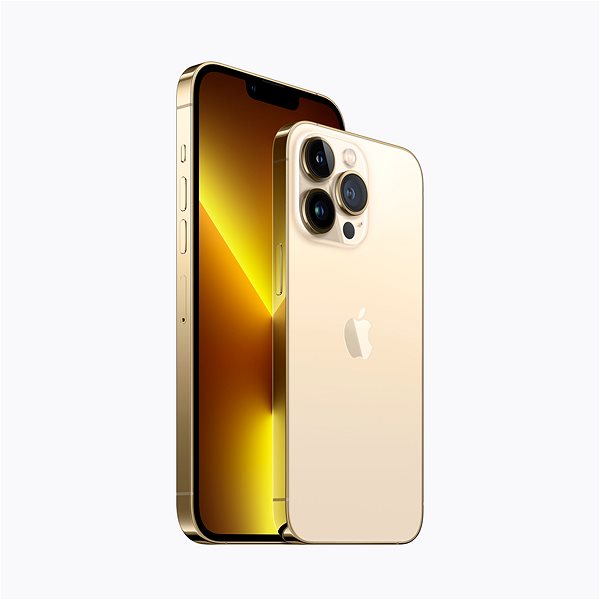 Handy iPhone 13 Pro 1TB gold Lifestyle