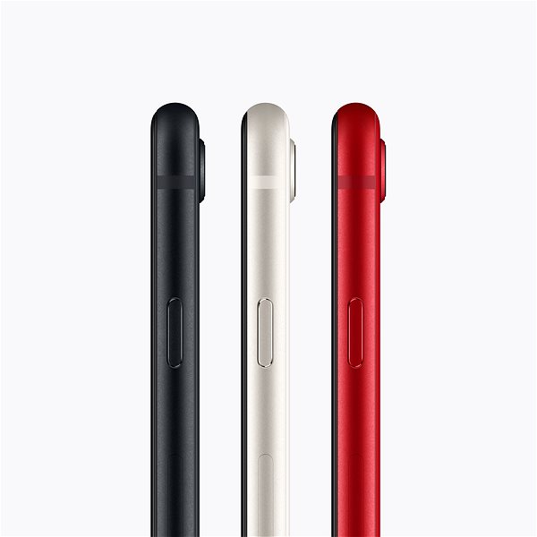 Mobile Phone iPhone SE 256GB Red 2022 Lateral view