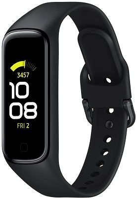 Fitness Tracker Samsung Galaxy Fit2 Black Lateral view