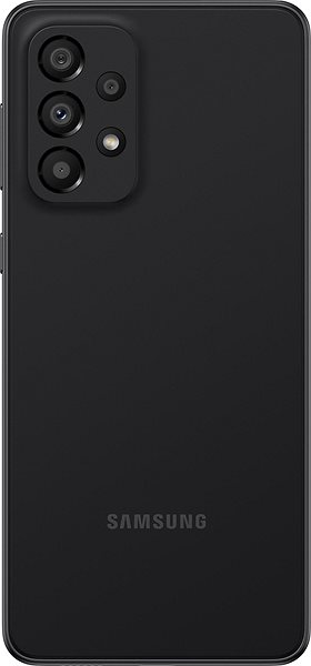 Mobiltelefon Samsung Galaxy A33 fekete Hátoldal