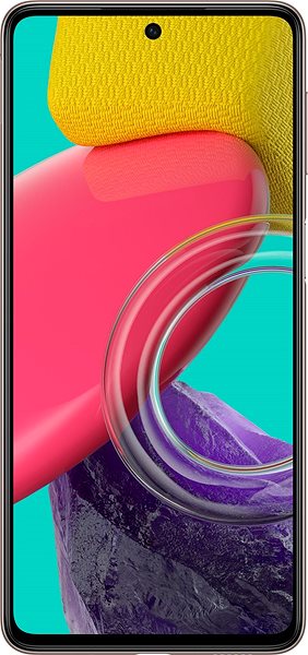 Mobiltelefon Samsung Galaxy M53 5G barna Képernyő