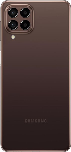Mobiltelefon Samsung Galaxy M53 5G barna Hátoldal