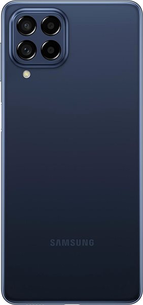 Mobiltelefon Samsung Galaxy M53 5G kék Hátoldal