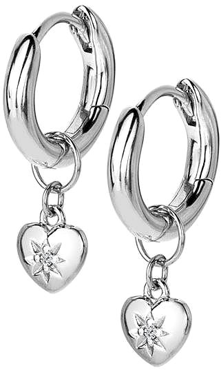 HOT DIAMONDS Most Loved DE718 earrings (Ag 925/1000, 3.2g).