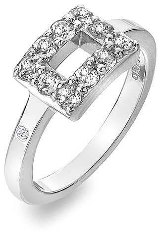 HOT DIAMONDS Echo DR240/O ring (Ag 925/1000, 4.5g), size 55 .