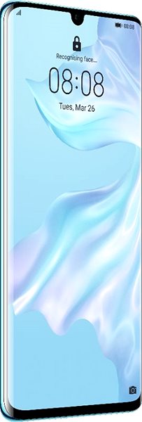 Mobile Phone HUAWEI P30 Pro 128GB gradient white Lateral view