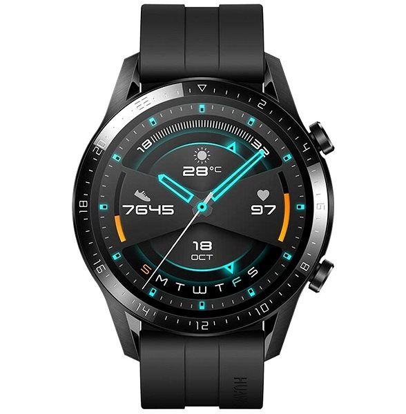 Smart hodinky Huawei Watch GT 2 46 mm Black Strap Screen