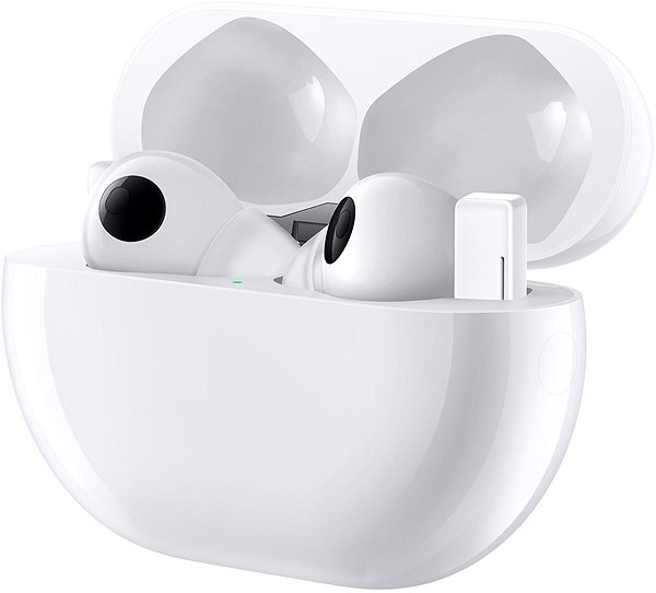 Wireless Headphones Huawei FreeBuds Pro White Lateral view
