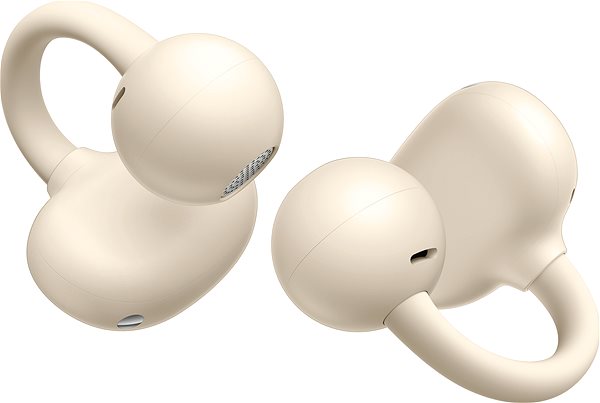 Vezeték nélküli fül-/fejhallgató Huawei FreeClip, bézs ...