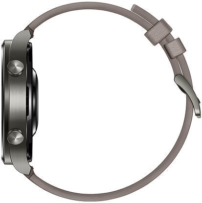 Smartwatch Huawei Watch GT 2 Pro 46 mm Classic Nebula Gray Seitlicher Anblick