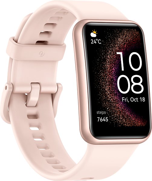 Fitnesstracker Huawei Watch Fit SE Nebula rosa ...