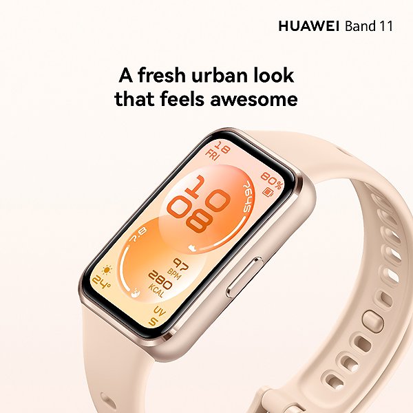 Fitness Tracker Huawei Band 11 Metal Beige ...