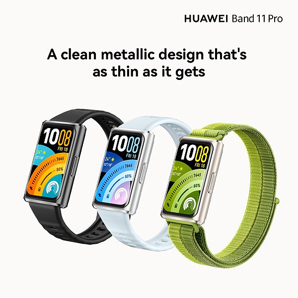 Fitnesstracker Huawei Band 11 Pro GPS Blue ...