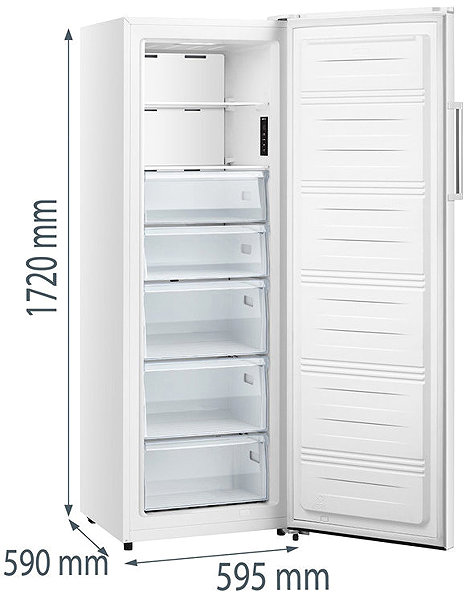 Upright Freezer GORENJE FN617EEW5 ...