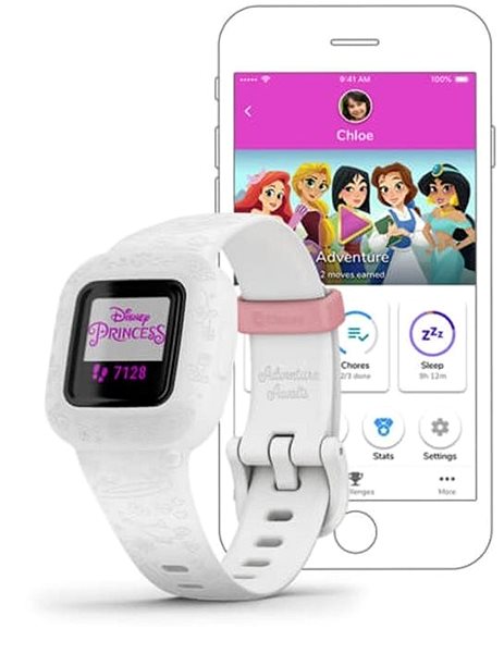 Fitness Tracker Garmin vívofit junior3 Princesses Features/technology