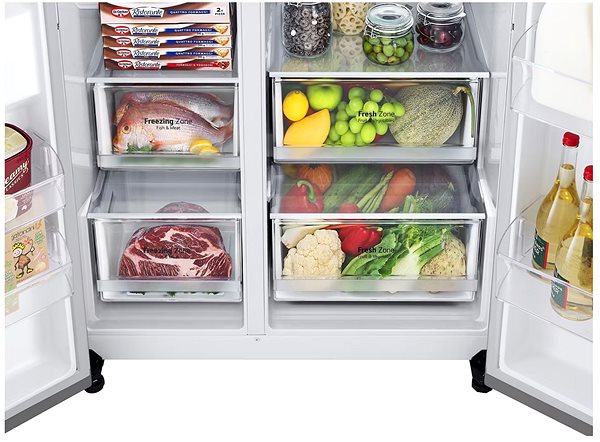 Refrigerator LG GSJV70PZTE .