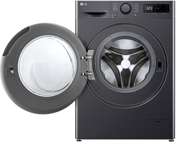 LG F4WR510SBM washing machine.