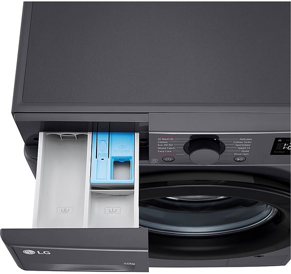 LG F4WR510SBM washing machine.