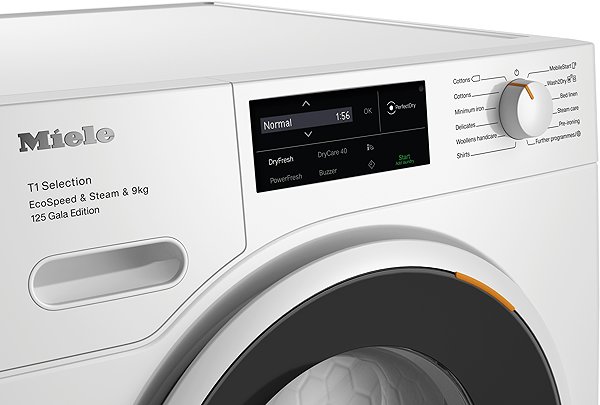 MIELE TSL 683WP LW EcoSpeed&Steam 9kg 125 Gala Edition tumble dryer.