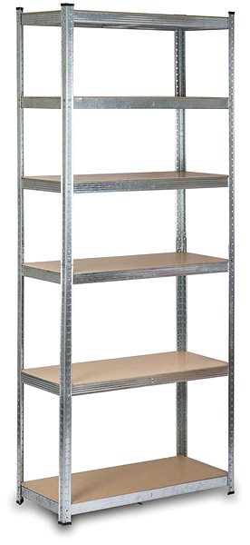 Shelving Unit Humberg Metal storage rack 222 × 90 × 40 cm HR-814 ...
