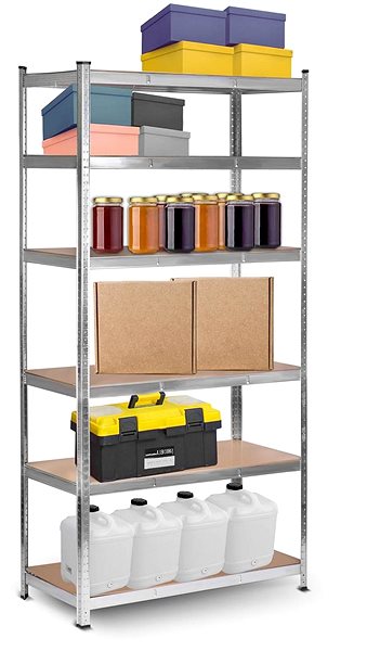 Shelving Unit Humberg Metal shelf 205 × 120 × 45 4850 ...