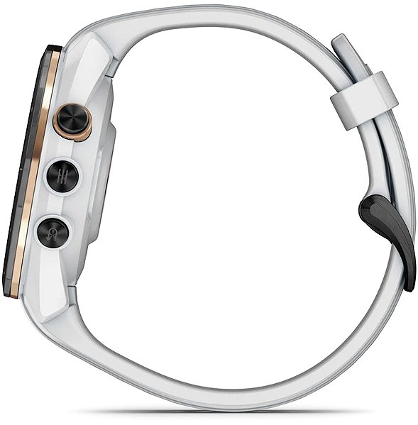 Smart Watch Garmin Approach S70 42mm fekete kerámia, fehér szíjjal ...
