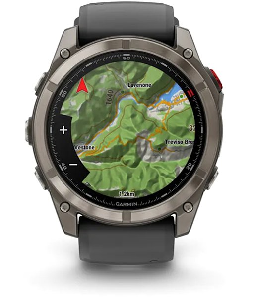 Smart Watch Garmin Fenix 8 Pro 51mm AMOLED Sapphire Titanium Graphite ...