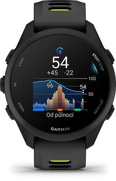 Smart Watch Garmin Forerunner 170 fekete-sárga ...