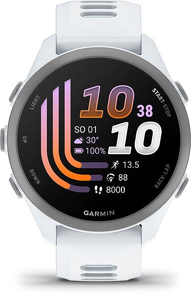 Smart Watch Garmin Forerunner 170 fehér-felhőkék ...