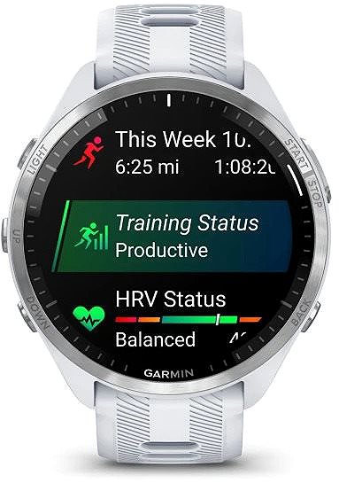 Smart Watch Garmin Forerunner 965 Whitestone/Powder Gray ...
