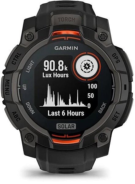 Smart Watch Garmin Instinct 3 45mm Solar, fekete ...