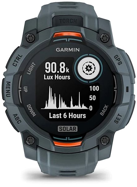 Smart Watch Garmin Instinct 3 45mm Solar, szürke ...
