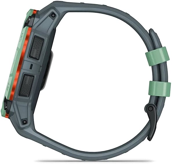 Smart Watch Garmin Instinct 3 50mm AMOLED, tropic, szürke szíjjal ...