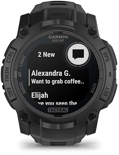 Smart Watch Garmin Instinct 3 50mm Solar Tactical Edition Black ...