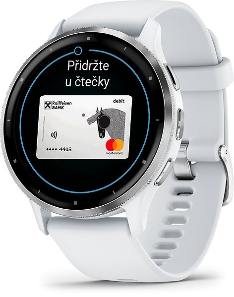 Smart Watch Garmin Venu 3 Silver/Whitestone Band ...