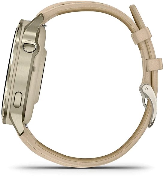 Smart Watch Garmin Venu 4 41mm Lunar Gold/LeatherBand ...