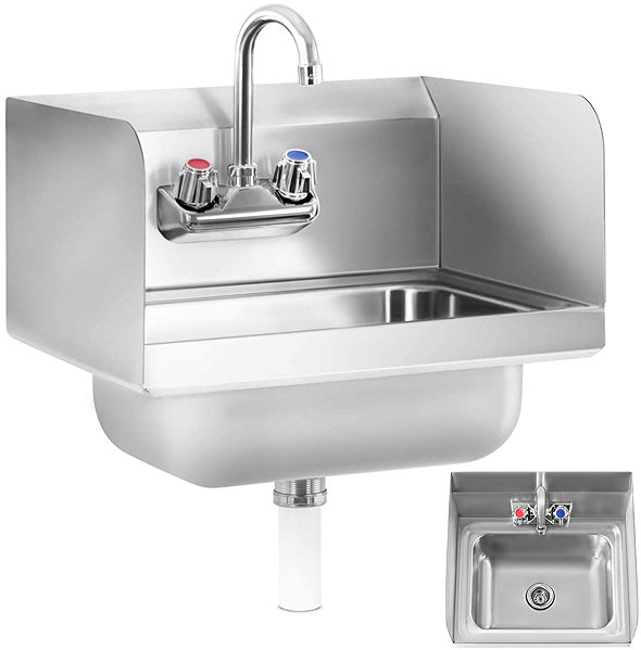 Stainless Steel Sink HURTOWNIA Kitchen sink 43,5 cm ...