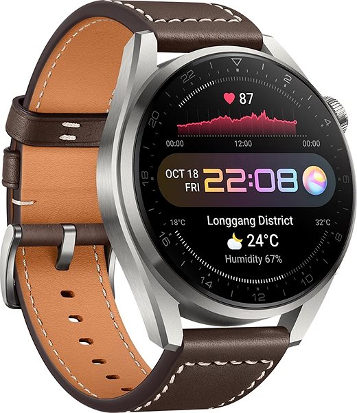 Smart Watch Huawei Watch 3 Pro Lateral view