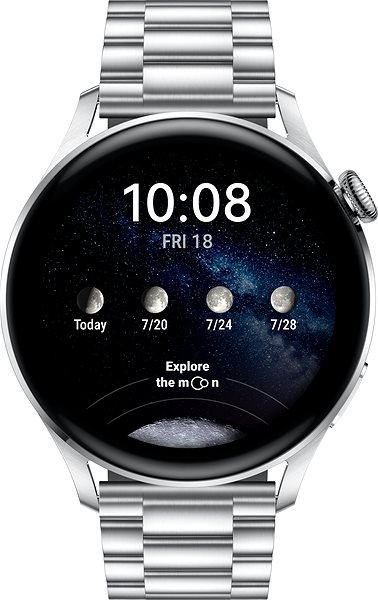 Okosóra Huawei Watch 3 Silver Képernyő