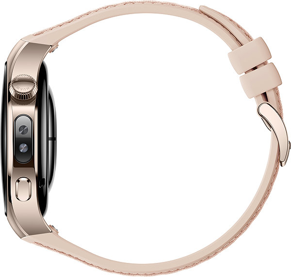 Smart Watch Huawei Watch 5 42mm LTE Gold with beige strap ...
