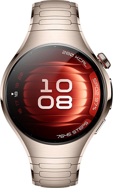 Smart Watch Huawei Watch 5 42mm LTE Gold with titanium strap ...