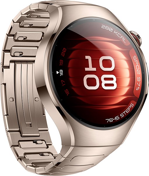 Smart Watch Huawei Watch 5 42mm LTE Gold with titanium strap ...