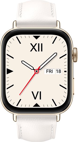 Smart Watch Huawei Watch Fit 3 Leather Pearl White ...