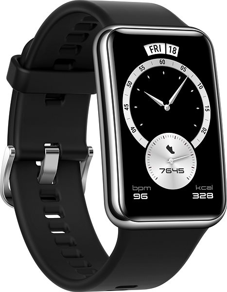 Smartwatch Huawei Watch Fit Elegant Black Seitlicher Anblick