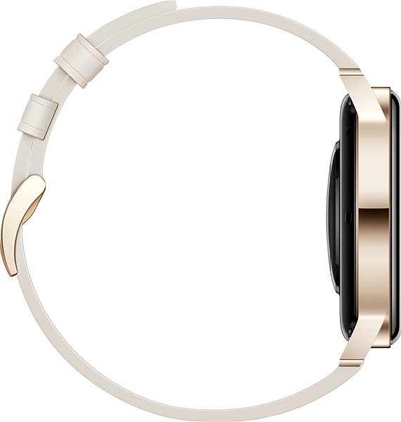 Smartwatch Huawei Watch GT 3 42 mm Elegant White Seitlicher Anblick